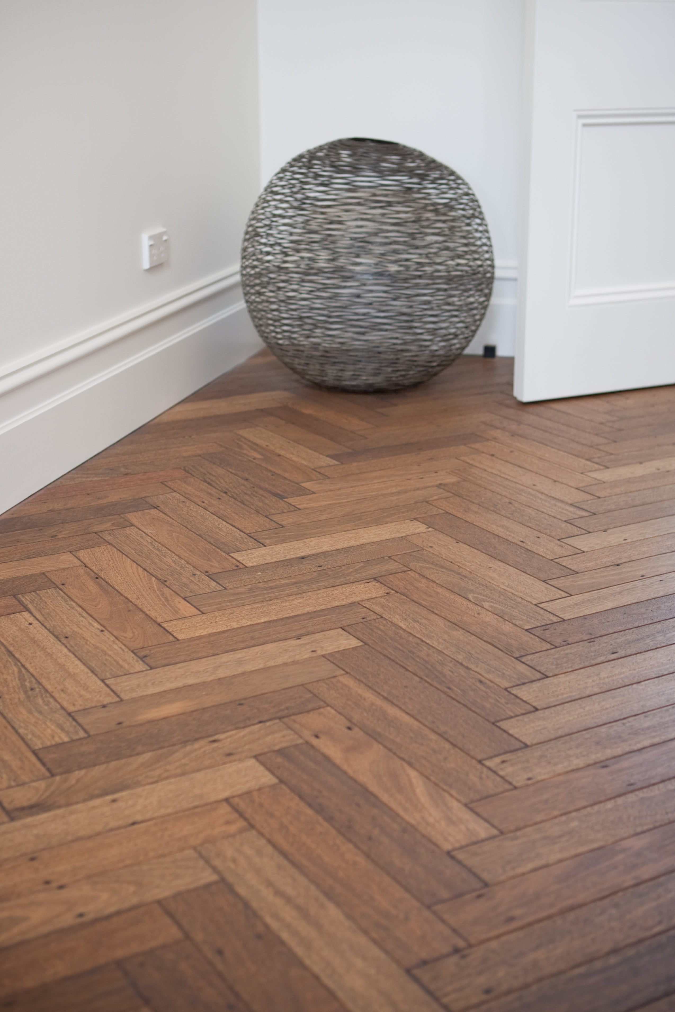Recycled Parquet with Bevel Edge - Uncoated