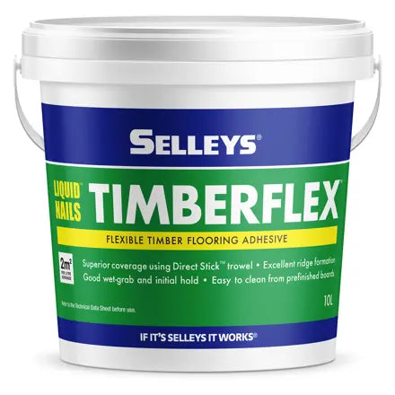Selleys Liquid Nails Timberflex Timber Flooring Adhesive - 14kg Pail
